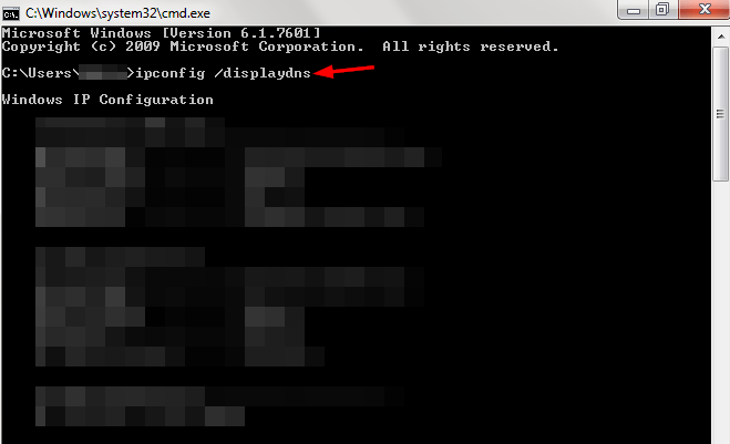 Display-DNS-command