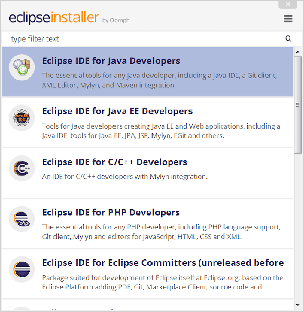 Eclipse-Installer