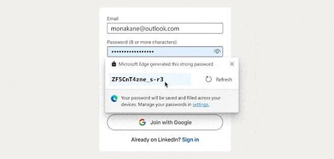 Edgepasswordgenerator