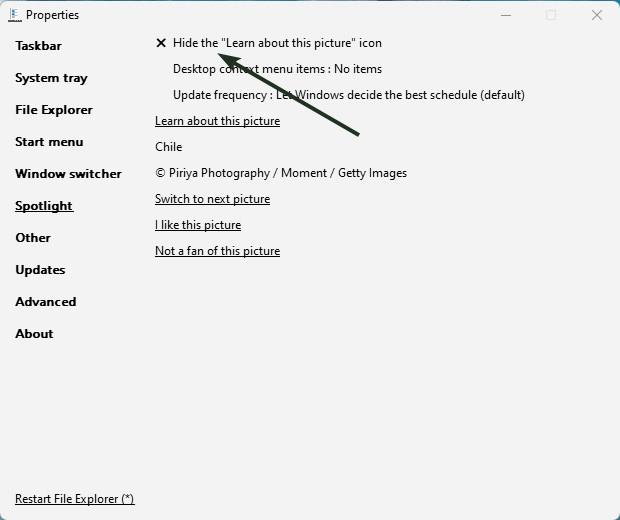 ExplorerPatcher-removes-the-Windows-Spotlight-icon
