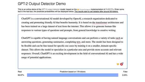 GPT-2-Output-Detector GPT-2-Output-Detector