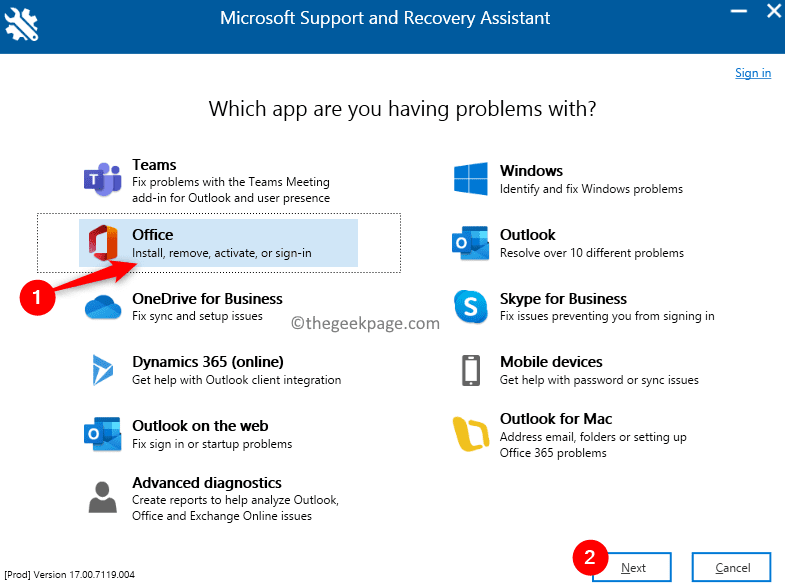 MSRA-Select-problematic-app-min