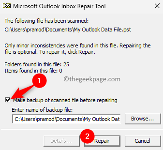 Microsoft-Outlook-Repair-Tool-Repair-found-errors-min