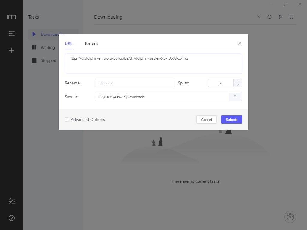 Motrix-add-a-new-download
