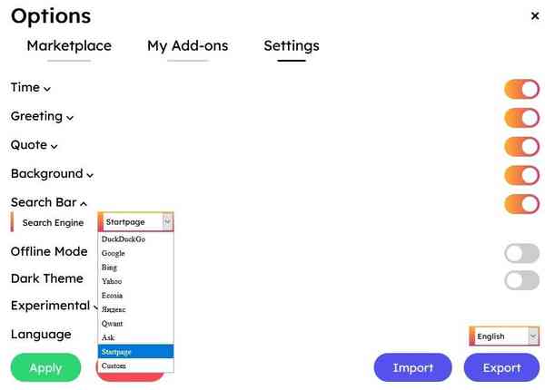 Mue-Options-Search-Engine