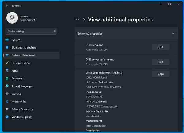 Network-properties