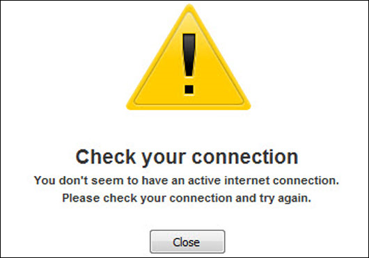 No-internet-connection