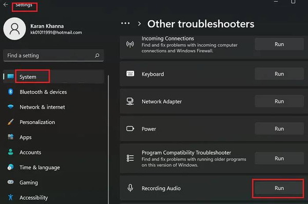 Recording-audio-troubleshooter-in-Windows-11 Recording-audio-troubleshooter-in-Windows-11
