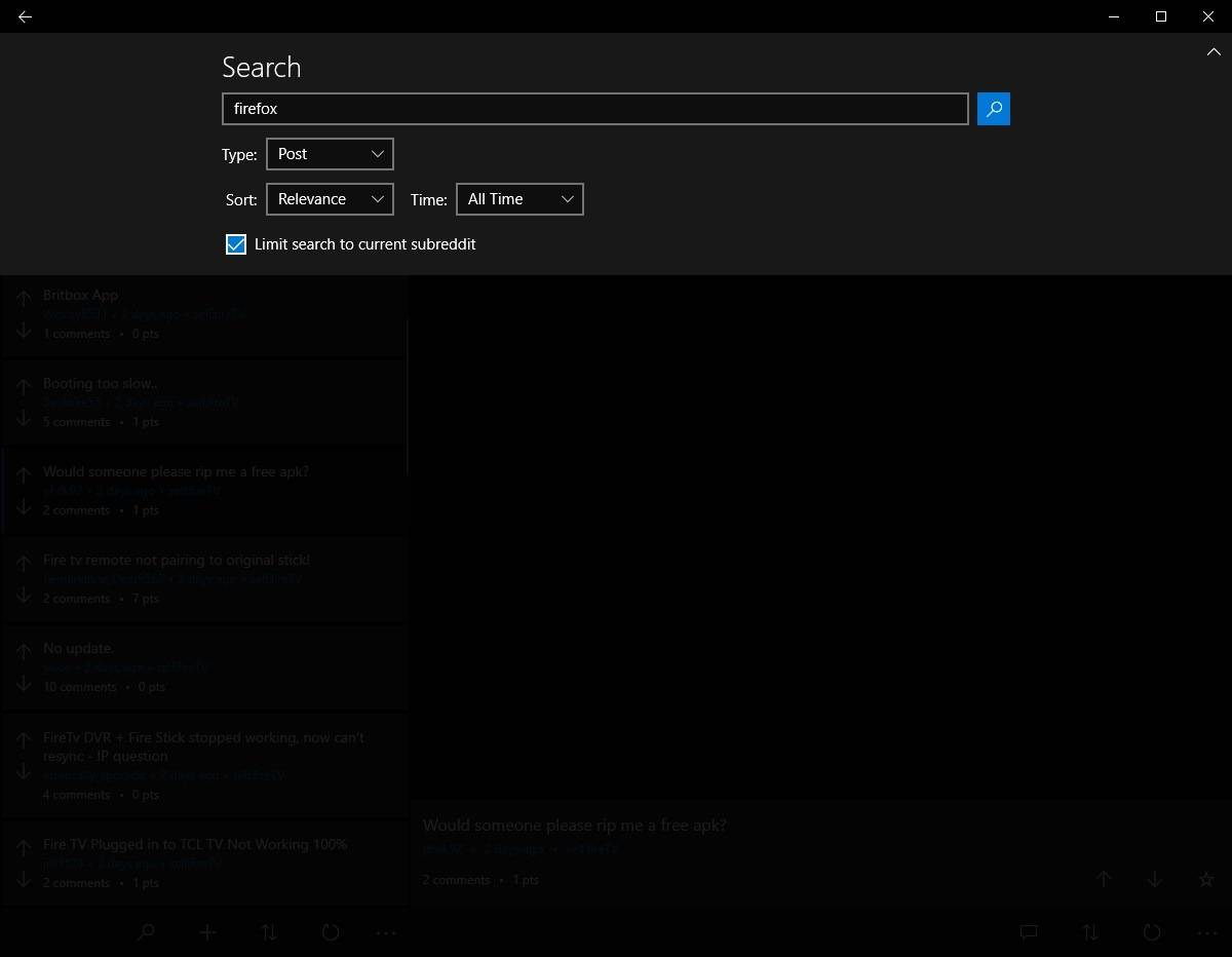 ReddPlanet-search-subreddit