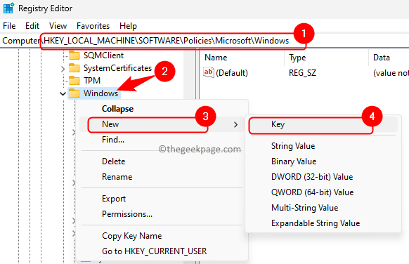 Registry-Policies-Microsoft-Windows-New-key-min