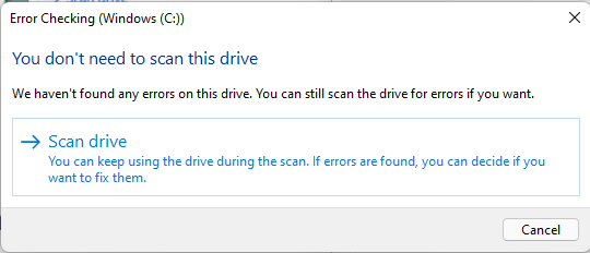 Scan-drive