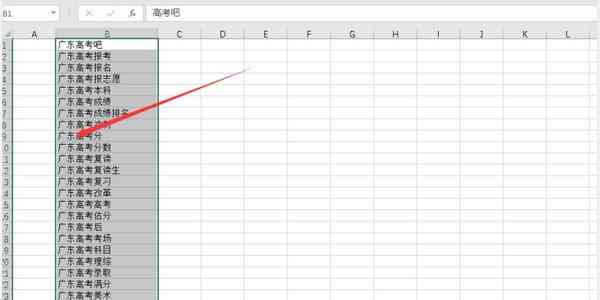 Office 2021 Excel怎么给数据前面统一加相同的文字