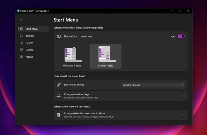 Start11-Config-Scree Start11-Config-Scree