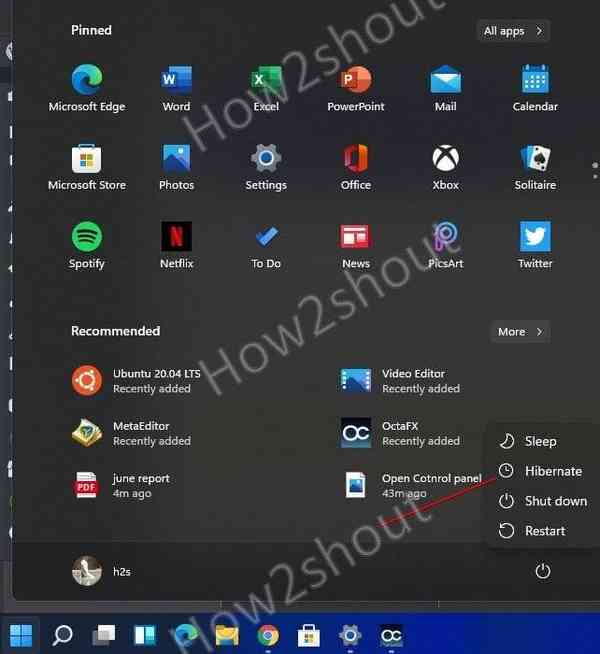 Turn-ON-Hibernate-button-on-Windows-11 Turn-ON-Hibernate-button-on-Windows-11