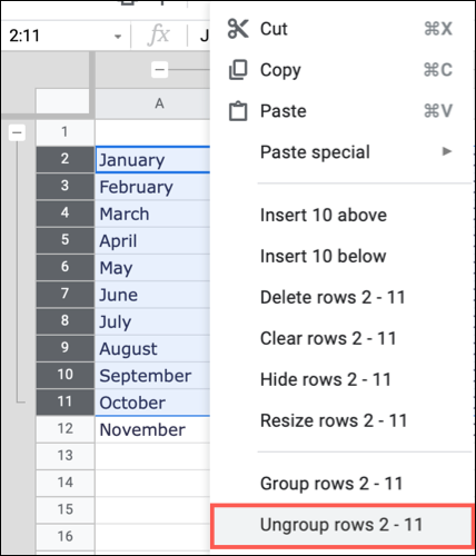 UngroupRows-GoogleSheetsGroup