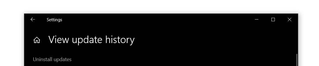 Uninstall-updates-screen