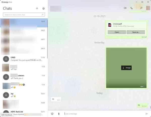 WhatsApp-Beta-interface