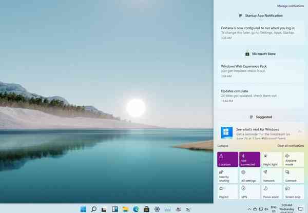 Windows-11-Action-Center