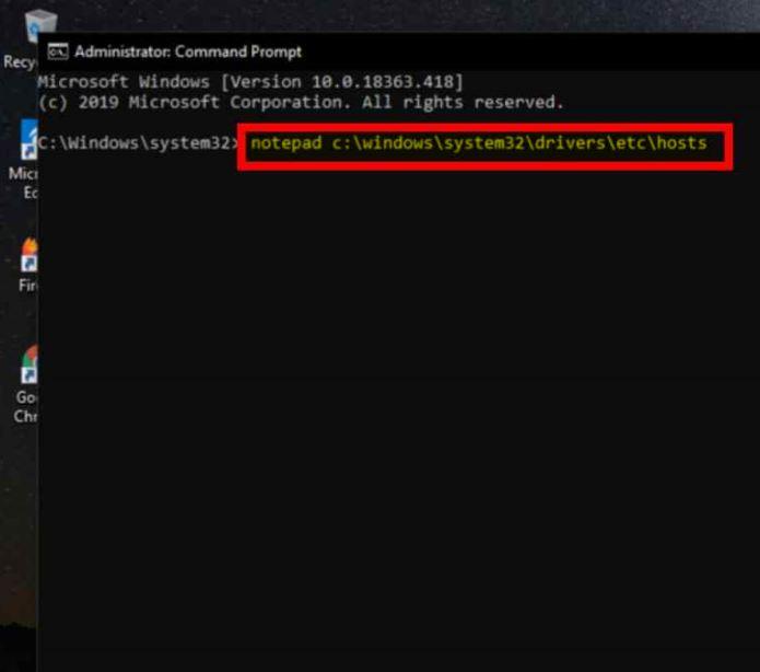 Windows-OS-command-prompt-to-open-host-file Windows-OS-command-prompt-to-open-host-file