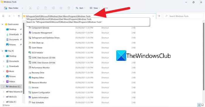 Windows-Tools-in-Explorer