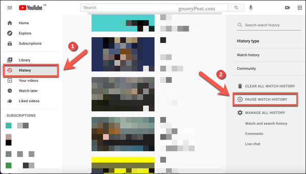 YouTube-Pause-History-Web