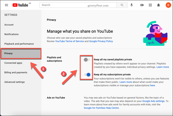 YouTube-Web-Disable-Privacy-Settings