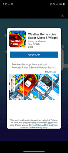 android-ad-issue