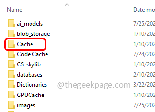 cache