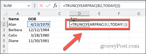 calculate-age-excel-yearfrac-complete