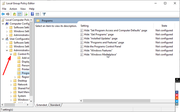 control-panel-windwos-11-features