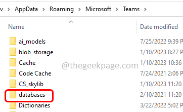 databases