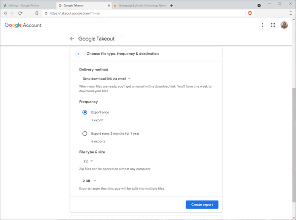 export-photos-settings export-photos-settings