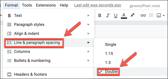 google-docs-double-spacing