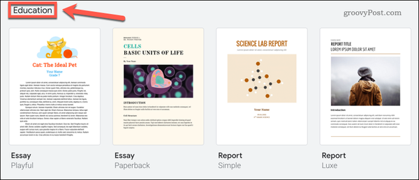 google-docs-education-templates