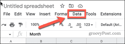 google-sheets-data-menu