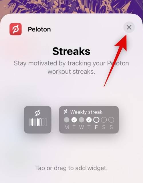 how-to-add-peleton-widget-to-lock-screen-5