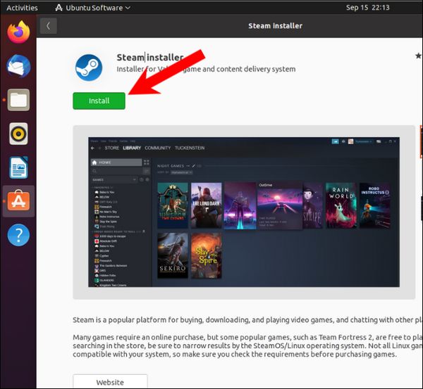 install-steam-launcher