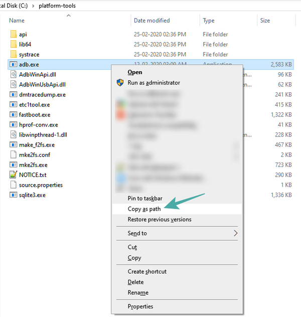 nerdschalk.com-copy-adb-exe-path-here