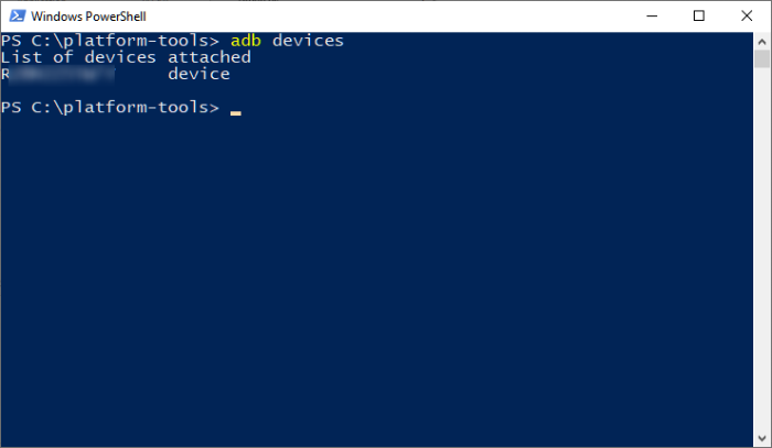 nerdschalk.com-powershell-window-adb-command-working