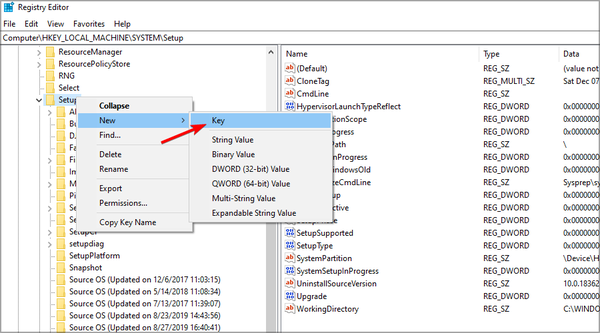new-key-regedit