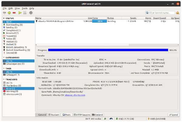 qBittorrent-torrent