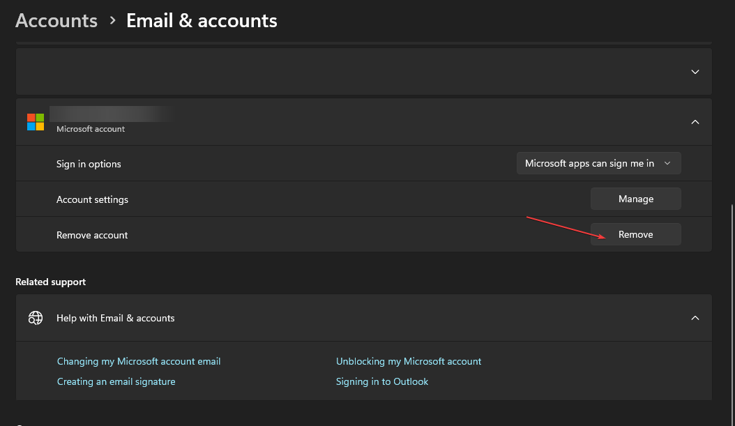 remove-icrosoft-account-in-settings