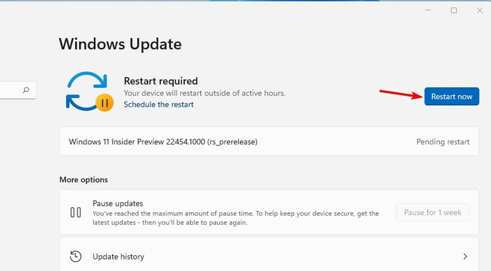 restart-now-build-22454 restart-now-build-22454
