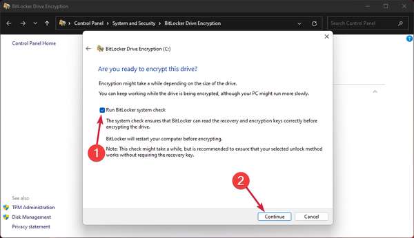 run-bitlocker-system-check run-bitlocker-system-check