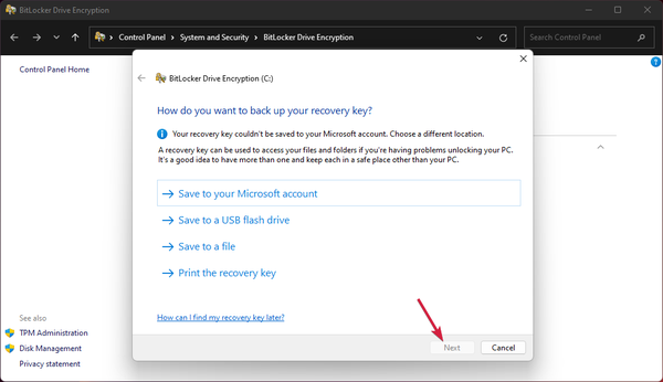 save-key-bitlocker save-key-bitlocker