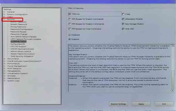 security-bios