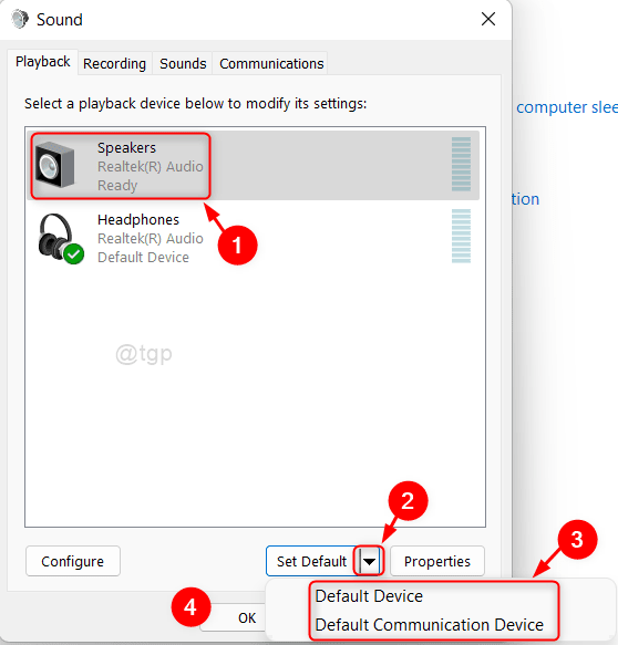 set-default-speakers-sound-control-panel-win11