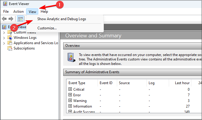 show-debug-log