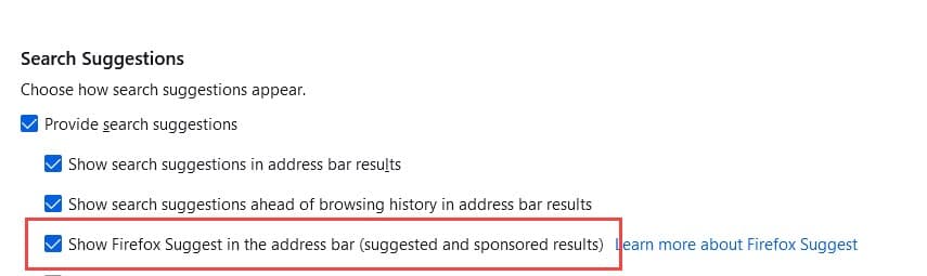 show-firefox-suggest-in-address-bar-Setting