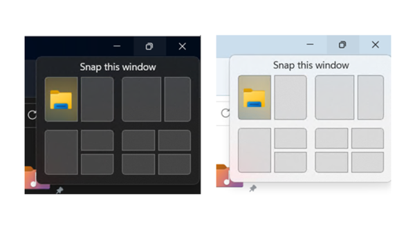 snap-layout